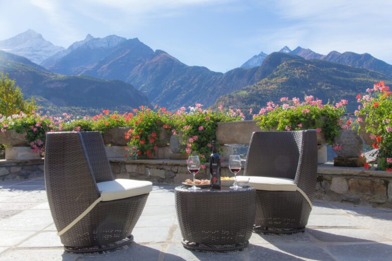 wine hotel in valle d'aosta